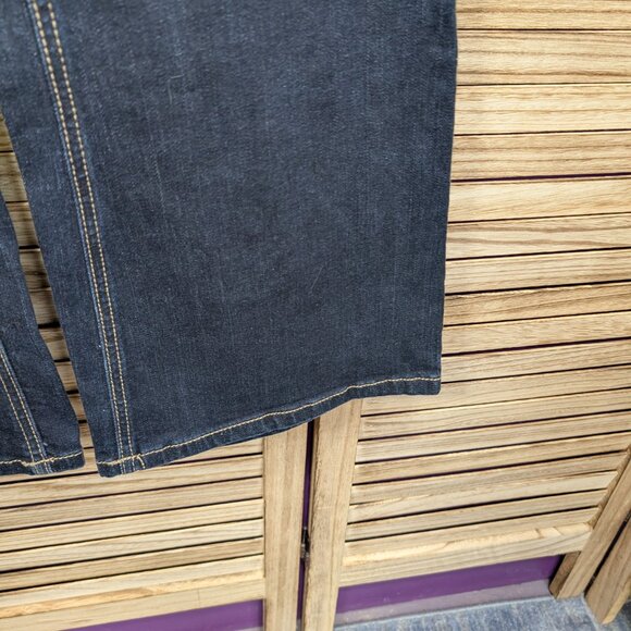 Lane Bryant Bootcut Jeans Dark Blue Denim Genius Fit Size 20 Reg - Picture 3 of 13